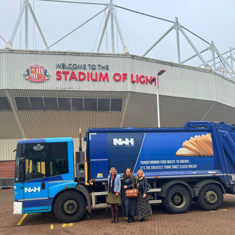 The NWH Group Partners with Sunderland FC to increase waste recovery